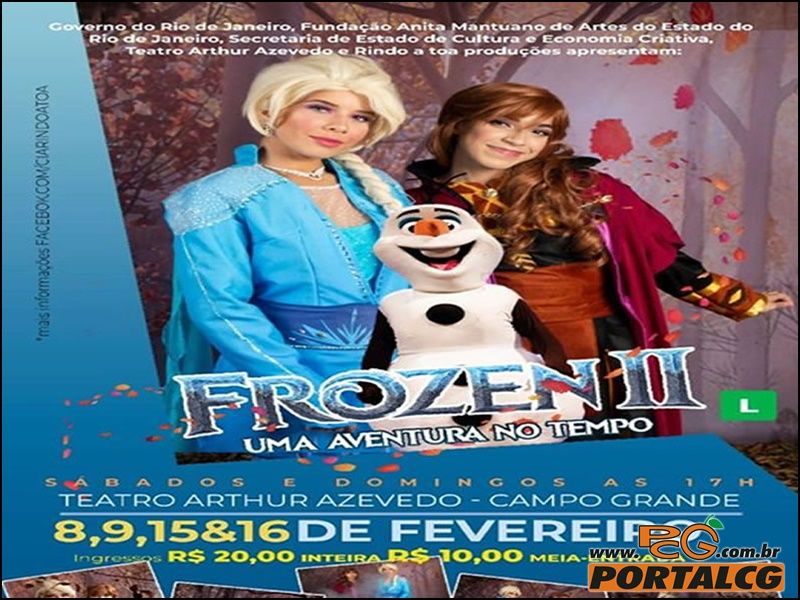 08/02/2020 - Frozen II -  Fomos conferir 